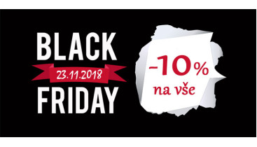 Akce - Black Friday 2018 - UKONČENA
