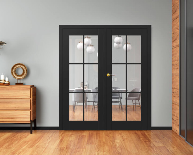 Dvoukřídlé interiérové dveře