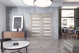 Interiérové Dvoukřídlé dveře