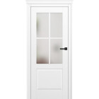 Bílé lakované dveře, Peonia