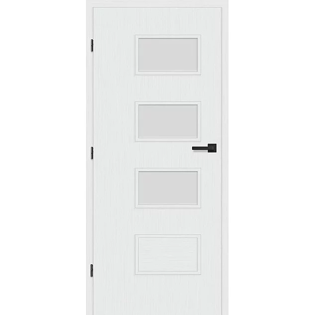 Interiérové dveře SORANO 10 - Kůra bílá PREMIUM