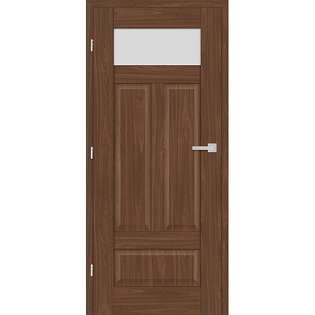 Nemézie 10 - Ořech PREMIUM Interiérové dveře Nemézie 10 - Ořech PREMIUM