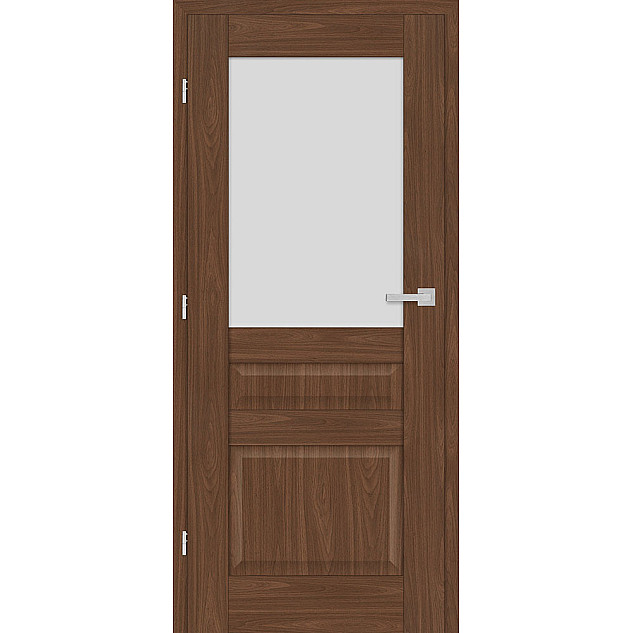 Nemézie 4 - Ořech PREMIUM Interiérové dveře Nemézie 4 - Ořech PREMIUM