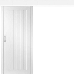 Posuvné dveře na stěnu Turan (UV Lak) - Výška 210 cm Posuvné dveře na stěnu Turan (UV Lak) - Výška 210 cm