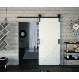 Kováni - Garnýž pro posuvné dveře LOFT, Design Line IZYDA Kováni - Garnýž pro posuvné dveře LOFT, Design Line IZYDA