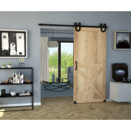 Kování - Garnýž pro posuvné dveře LOFT, Design Line TEMIDA Kování - Garnýž pro posuvné dveře LOFT, Design Line TEMIDA