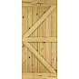 Dřevěné posuvné dveře MODERN RUSTIC K - Dub Rustik Dřevěné posuvné dveře MODERN RUSTIC K - Dub Rustik