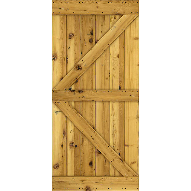 Dřevěné posuvné dveře MODERN RUSTIC K - Smrk Starý Dřevěné posuvné dveře MODERN RUSTIC K - Smrk Starý