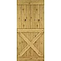 Dřevěné posuvné dveře MODERN RUSTIC X - Dub Rustik Dřevěné posuvné dveře MODERN RUSTIC X - Dub Rustik