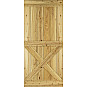 Dřevěné posuvné dveře MODERN RUSTIC X - Jasan Sukatý Dřevěné posuvné dveře MODERN RUSTIC X - Jasan Sukatý