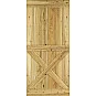 Dřevěné posuvné dveře MODERN RUSTIC X - Jasan Sukatý Dřevěné posuvné dveře MODERN RUSTIC X - Jasan Sukatý