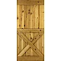 Dřevěné posuvné dveře MODERN RUSTIC X - Smrk Starý Dřevěné posuvné dveře MODERN RUSTIC X - Smrk Starý