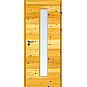 Dřevěné dveře MODERN 06/H - Smrk Starý Dřevěné dveře MODERN 06/H - Smrk Starý