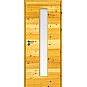Dřevěné dveře MODERN 06/H - Smrk Starý
