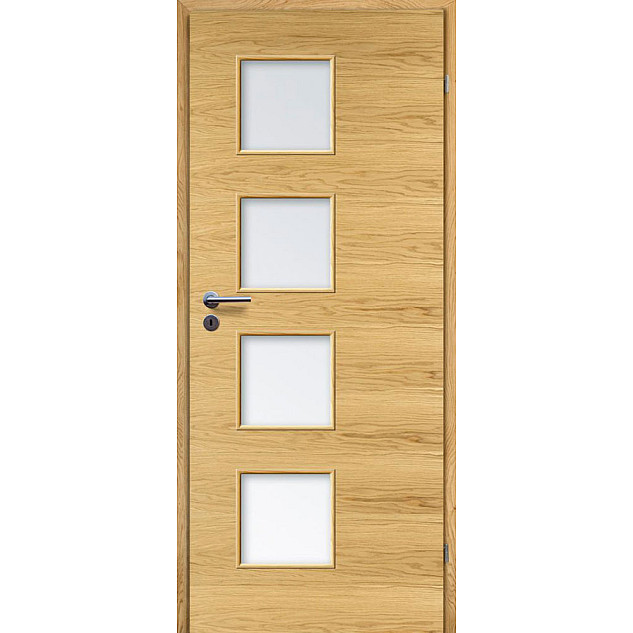 Dřevěné dveře MODERN 10/H - Dub Fladr Dřevěné dveře MODERN 10/H - Dub Fladr