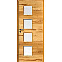 Dřevěné dveře MODERN 10/H - Dub Trám Svislý Dřevěné dveře MODERN 10/H - Dub Trám Svislý