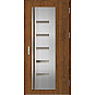 Ocelové vchodové dveře - AMBERG 2 - Ořech, Label Inox Ocelové vchodové dveře ERKADO - AMBERG 2 - Ořech, Label Inox