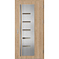 Ocelové vchodové dveře - AMBERG 2 - Surový Dub, Label Inox Ocelové vchodové dveře ERKADO - AMBERG 2 - Surový Dub, Label Inox