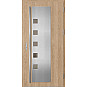 Ocelové vchodové dveře - AMBERG 4 - Surový Dub, Label Inox Ocelové vchodové dveře ERKADO - AMBERG 4 - Surový Dub, Label Inox