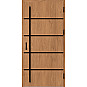 Ocelové vchodové dveře - BIENE 1 - Winchester, Label Black Ocelové vchodové dveře ERKADO - BIENE 1 - Winchester, Label Black