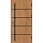 Ocelové vchodové dveře - BIENE 1 - Winchester, Stamp Black Ocelové vchodové dveře ERKADO - BIENE 1 - Winchester, Stamp Black