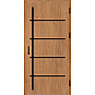 Ocelové vchodové dveře - BIENE 2 - Winchester, Stamp Black Ocelové vchodové dveře ERKADO - BIENE 2 - Winchester, Stamp Black