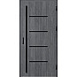 Ocelové vchodové dveře - BIENE 3 - Dub Antracit, Stamp Black Ocelové vchodové dveře ERKADO - BIENE 3 - Dub Antracit, Stamp Black