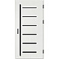 Ocelové vchodové dveře - BIENE 4 - Borovice Bílá, Label Black Ocelové vchodové dveře ERKADO - BIENE 4 - Borovice Bílá, Label Black