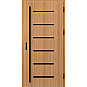 Ocelové vchodové dveře - BIENE 4 - Borovice horská, Label Black Ocelové vchodové dveře ERKADO - BIENE 4 - Borovice horská, Label Black