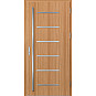 Ocelové vchodové dveře - BIENE 4 - Borovice horská, Label Inox Ocelové vchodové dveře ERKADO - BIENE 4 - Borovice horská, Label Inox