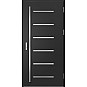 Ocelové vchodové dveře - BIENE 4 - Černá, Label Inox Ocelové vchodové dveře ERKADO - BIENE 4 - Černá, Label Inox