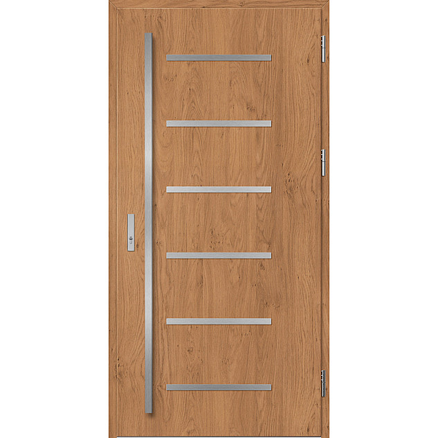 Ocelové vchodové dveře - BIENE 4 - Winchester, Label Inox Ocelové vchodové dveře ERKADO - BIENE 4 - Winchester, Label Inox