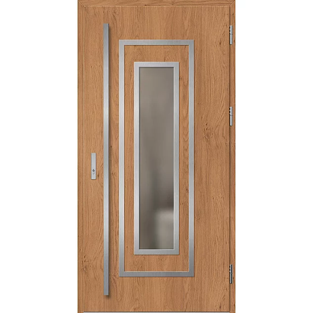 Ocelové vchodové dveře ERKADO - EBERN 1 - Winchester, Label Inox