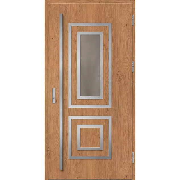 Ocelové vchodové dveře ERKADO - EBERN 2 - Winchester, Label Inox