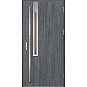 Ocelové vchodové dveře - FRYBURG 3 - Dub Antracit, Label Inox Ocelové vchodové dveře ERKADO - FRYBURG 3 - Dub Antracit, Label Inox