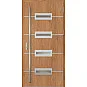 Ocelové vchodové dveře ERKADO - KREBEN 7 - Winchester, Label Inox