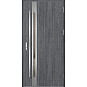 Ocelové vchodové dveře - LANGEN 1 - Dub Antracit, Label Inox Ocelové vchodové dveře ERKADO - LANGEN 1 - Dub Antracit, Label Inox