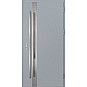 Ocelové vchodové dveře - LANGEN 1 - Šedá, Label Inox Ocelové vchodové dveře ERKADO - LANGEN 1 - Šedá, Label Inox
