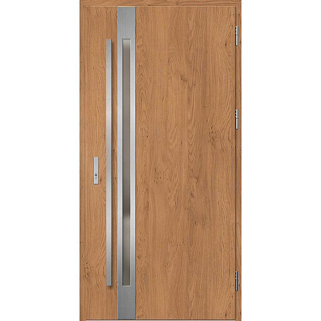 Ocelové vchodové dveře - LANGEN 1 - Winchester, Label Inox Ocelové vchodové dveře ERKADO - LANGEN 1 - Winchester, Label Inox