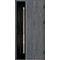Ocelové vchodové dveře - LANGEN 2 - Dub Antracit, Label Black Ocelové vchodové dveře ERKADO - LANGEN 2 - Dub Antracit, Label Black