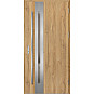 Ocelové vchodové dveře - LANGEN 3 - Dub Natur, Label Inox Ocelové vchodové dveře ERKADO - LANGEN 3 - Dub Natur, Label Inox