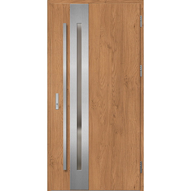 Ocelové vchodové dveře - LANGEN 3 - Winchester, Label Inox Ocelové vchodové dveře ERKADO - LANGEN 3 - Winchester, Label Inox