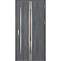 Ocelové vchodové dveře - LANGEN 4 - Dub Antracit, Label Inox Ocelové vchodové dveře ERKADO - LANGEN 4 - Dub Antracit, Label Inox
