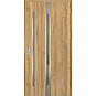 Ocelové vchodové dveře - LANGEN 4 - Dub Natur, Label Inox Ocelové vchodové dveře ERKADO - LANGEN 4 - Dub Natur, Label Inox