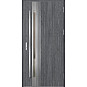 Ocelové vchodové dveře - LANGEN 5 - Dub Antracit, Label Inox Ocelové vchodové dveře ERKADO - LANGEN 5 - Dub Antracit, Label Inox