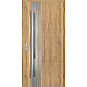 Ocelové vchodové dveře - LANGEN 5 - Dub Natur, Label Inox Ocelové vchodové dveře ERKADO - LANGEN 5 - Dub Natur, Label Inox