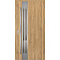 Ocelové vchodové dveře - LEIMEN 1 - Dub Natur, Label Inox Ocelové vchodové dveře ERKADO - LEIMEN 1 - Dub Natur, Label Inox