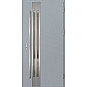 Ocelové vchodové dveře - LEIMEN 1 - Šedá, Label Inox Ocelové vchodové dveře ERKADO - LEIMEN 1 - Šedá, Label Inox