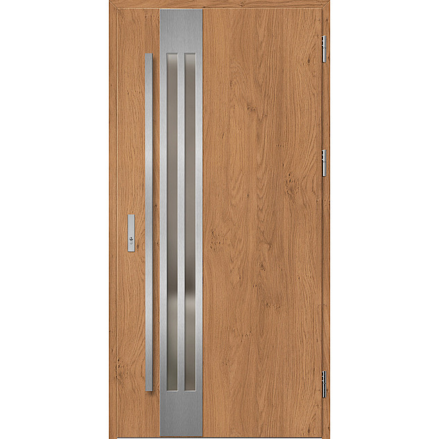 Ocelové vchodové dveře - LEIMEN 1 - Winchester, Label Inox Ocelové vchodové dveře ERKADO - LEIMEN 1 - Winchester, Label Inox