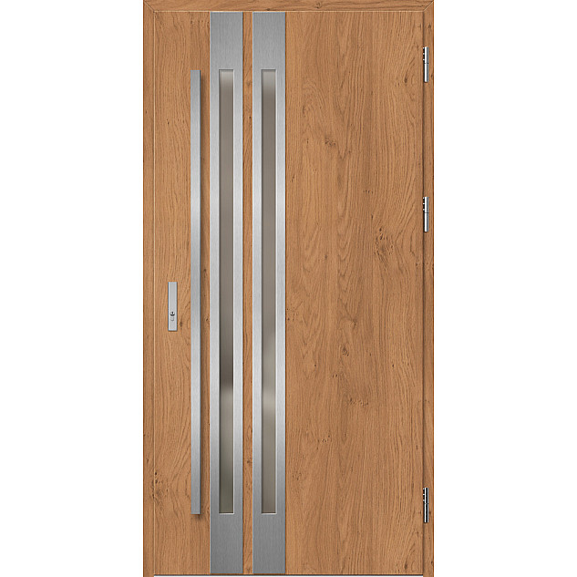 Ocelové vchodové dveře - LEIMEN 2 - Winchester, Label Inox Ocelové vchodové dveře ERKADO - LEIMEN 2 - Winchester, Label Inox